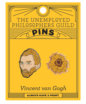 Picture of Vincent Van Gogh Enamel Pin Set